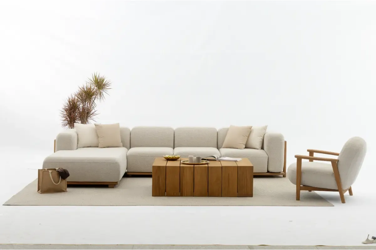 Rule teak - Salon de jardin