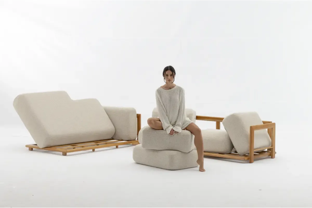Rule teak - Salon de jardin