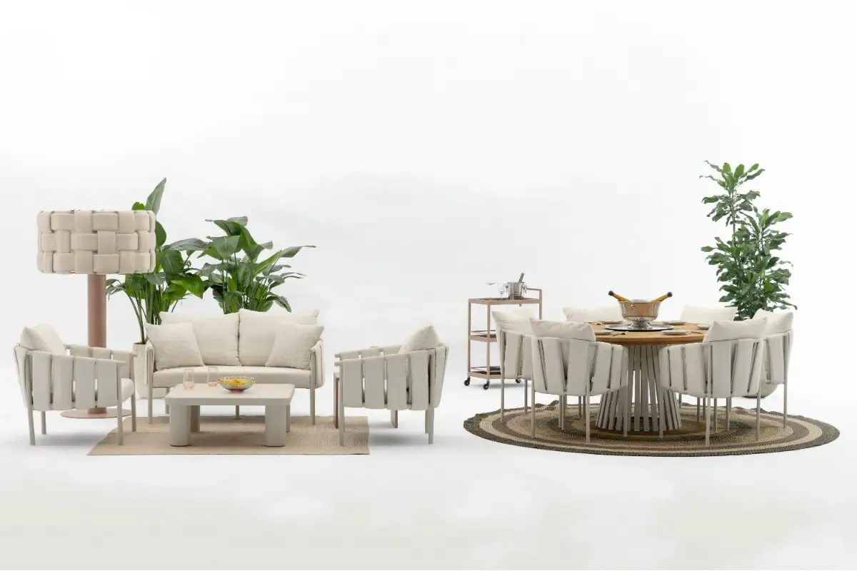 Crown dining round - Tables et chaises