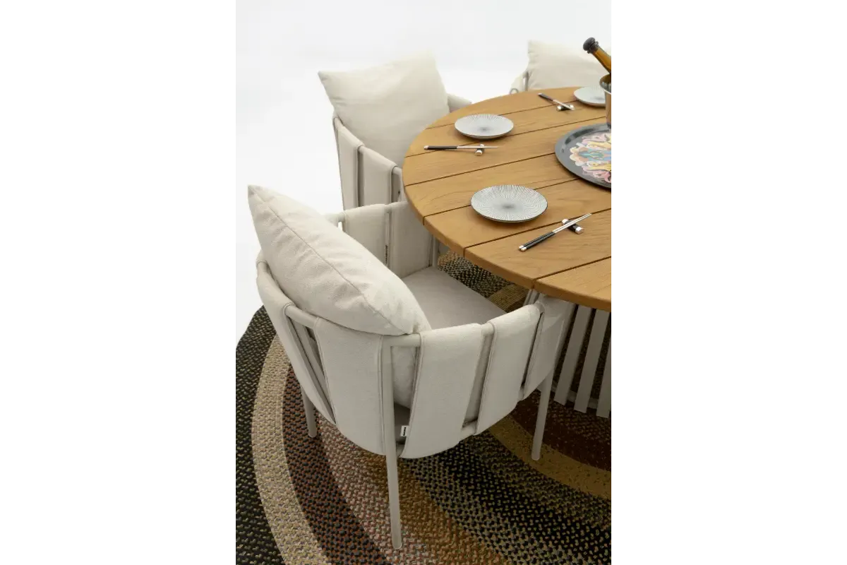 Crown dining round - Tables et chaises