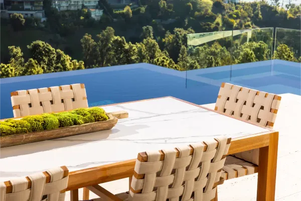 Set teak dining - Tables et chaises