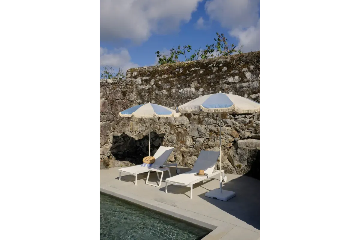 Toscana - Parasols et pieds