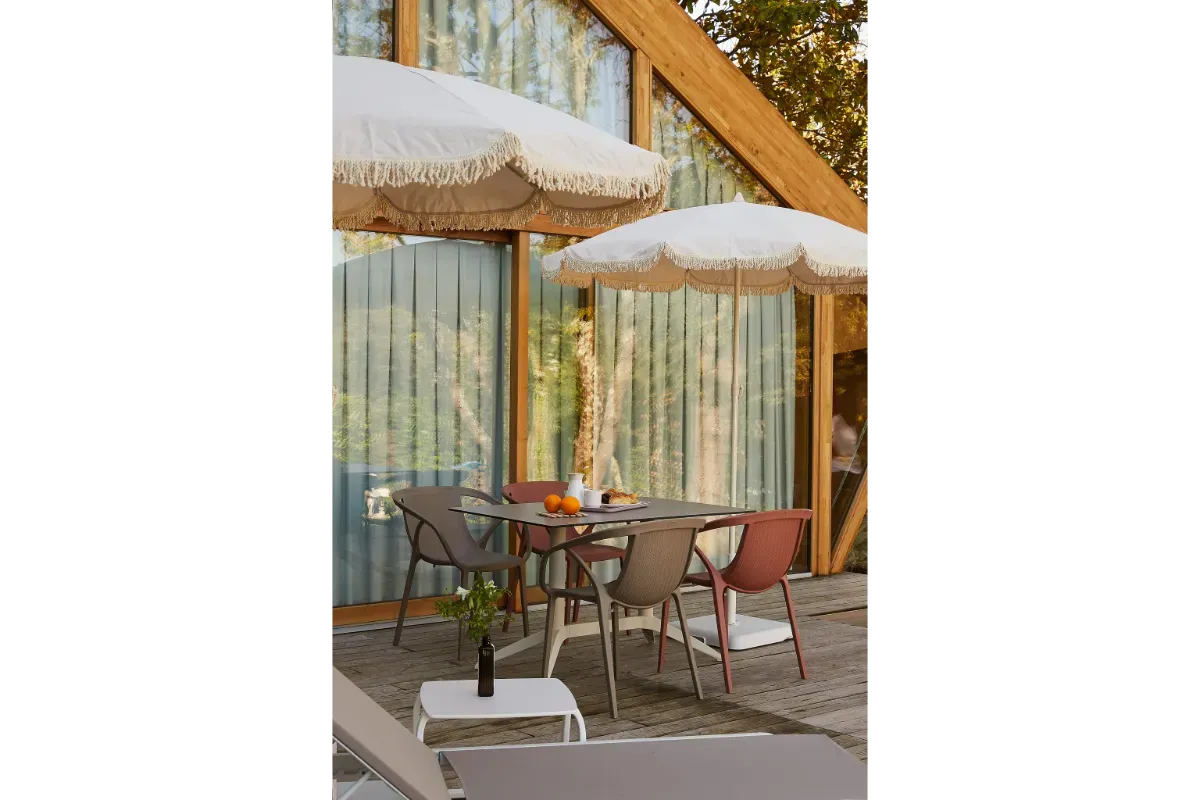 Toscana - Parasols et pieds