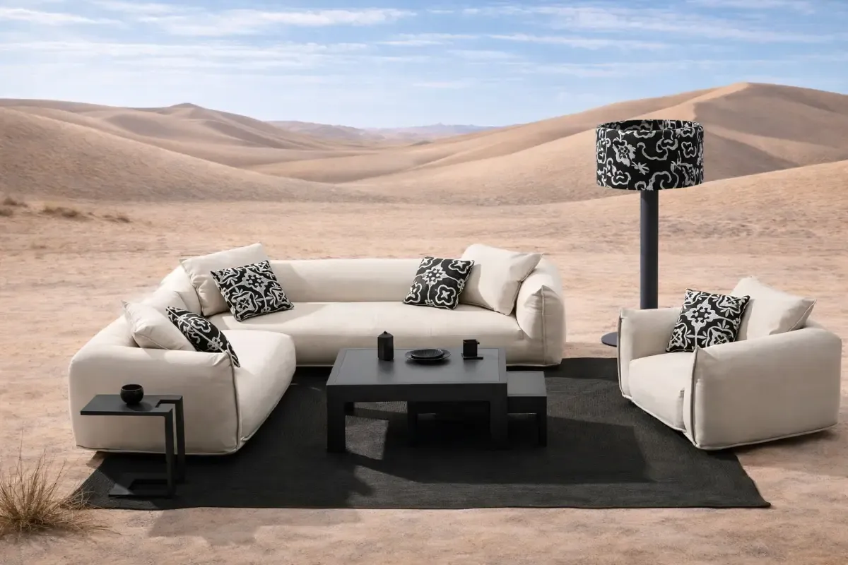 Obey beige - Salon de jardin