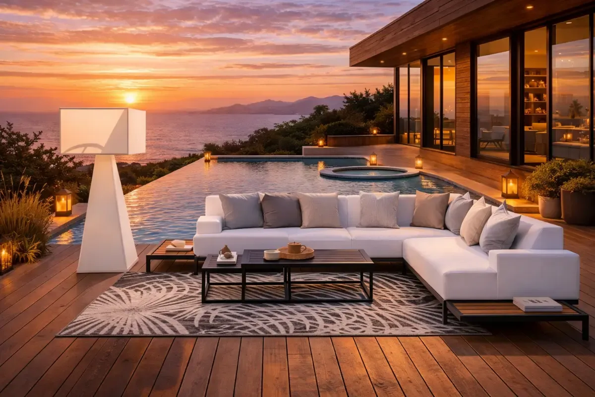 Glamour teak - Salon de jardin