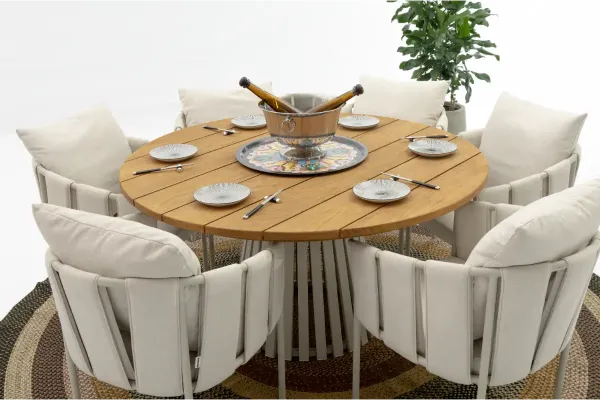 Crown Round - Tables de jardin