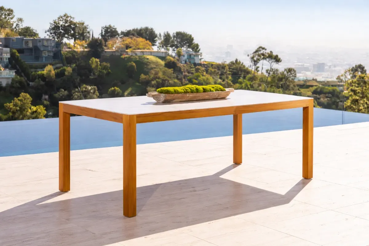 Set Teak C - Chaises de jardin