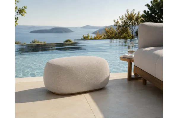 The Ruby Pouf - Fauteuils de jardin