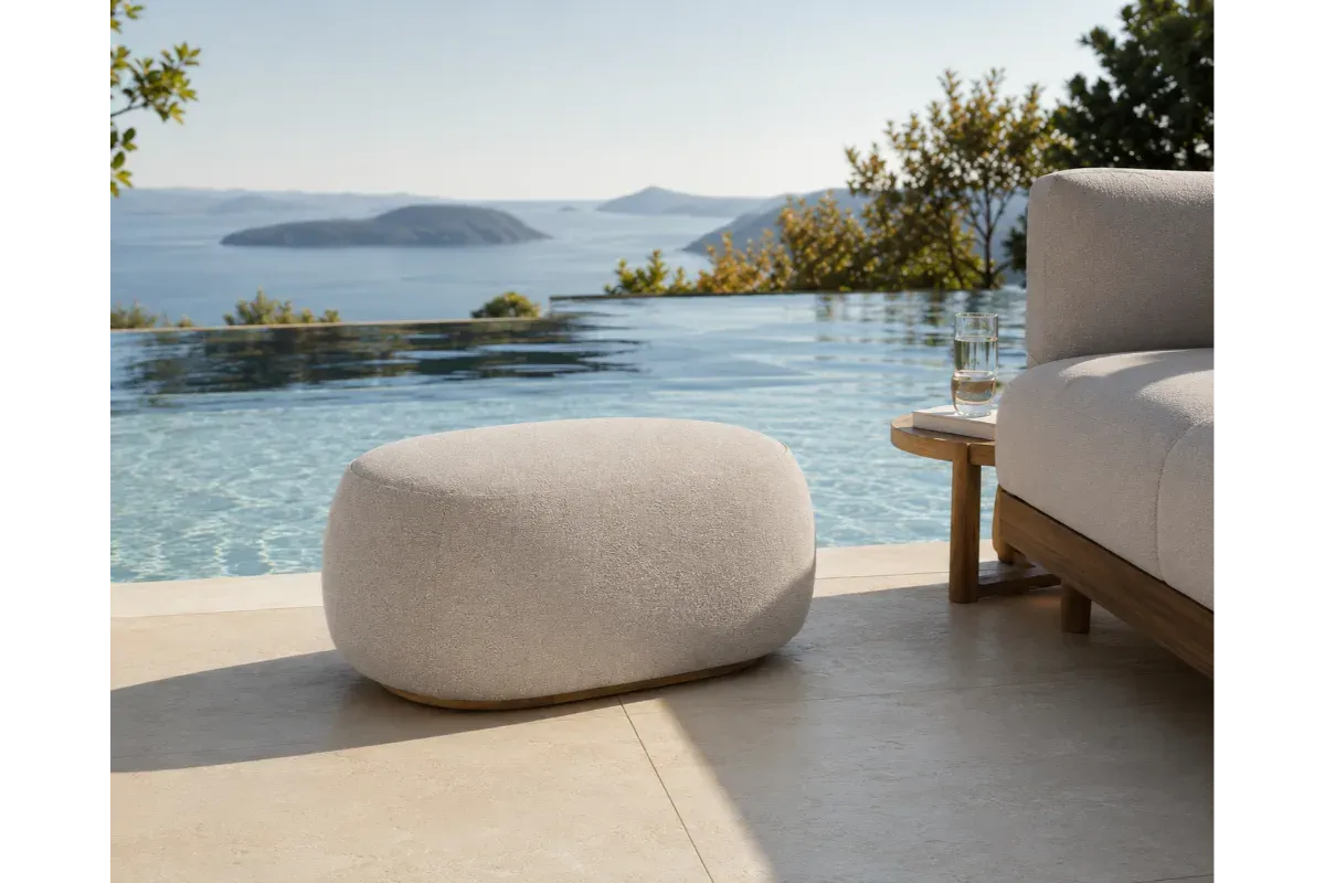 The Ruby Pouf - Fauteuils de jardin