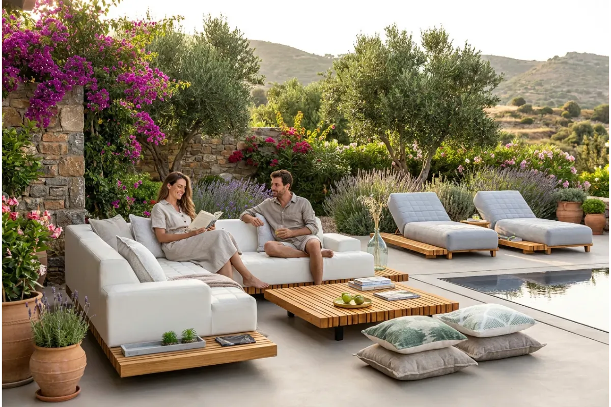 Icon teak - Salon de jardin