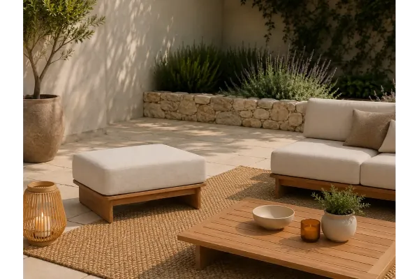 Djerba Footrest - Fauteuils de jardin