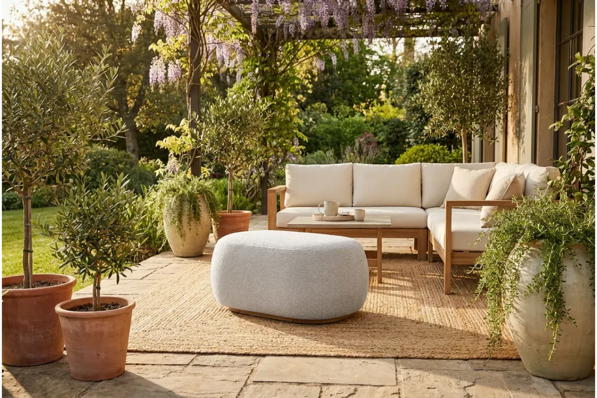 The Ruby Pouf - Fauteuils de jardin