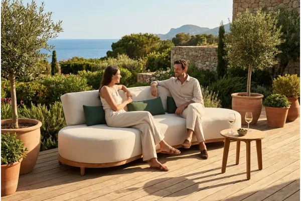 Santorini II - Canapés de jardin