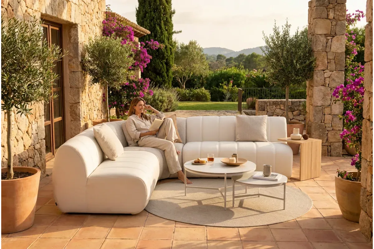 Luna C - Salon de jardin