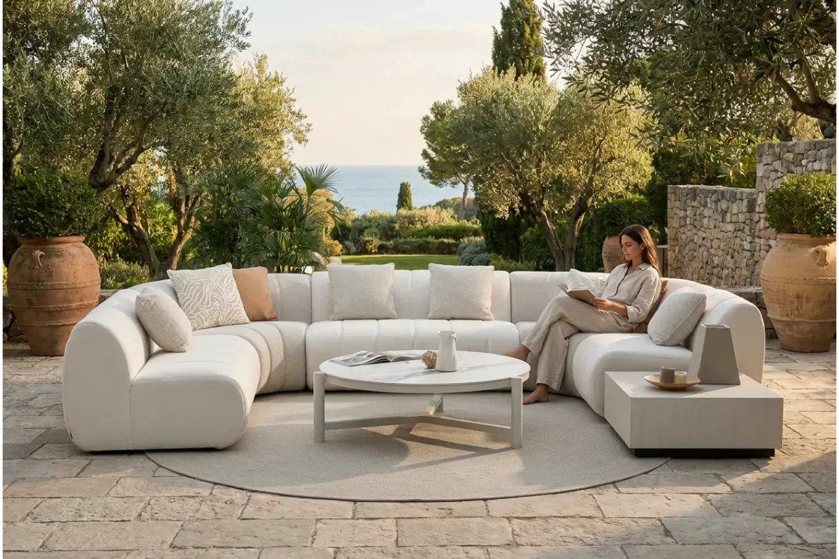 Luna U - Salon de jardin