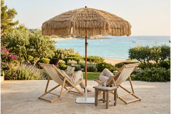 Manao - Parasols et pieds