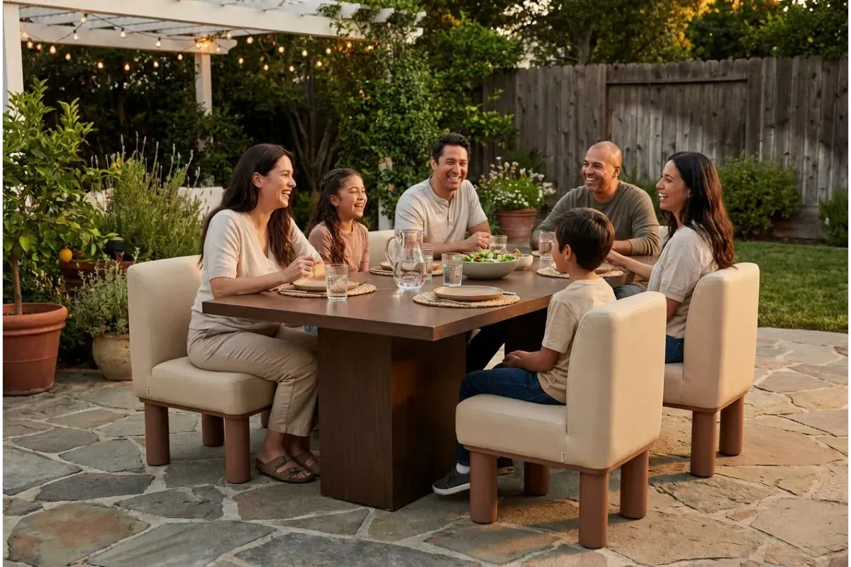 Mousse dining - Tables et chaises