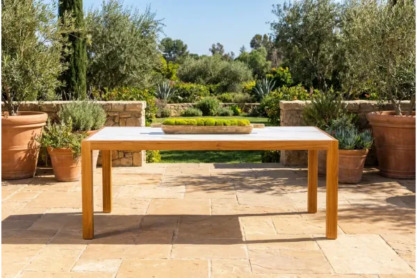 Set teak Table - Tables de jardin