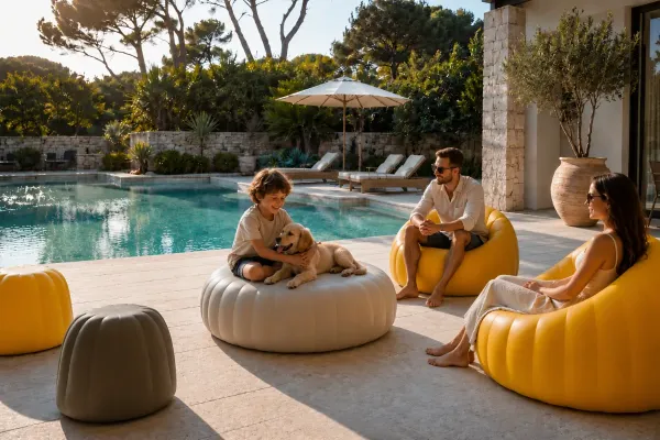 Gelé Pouf XL - Monobloc