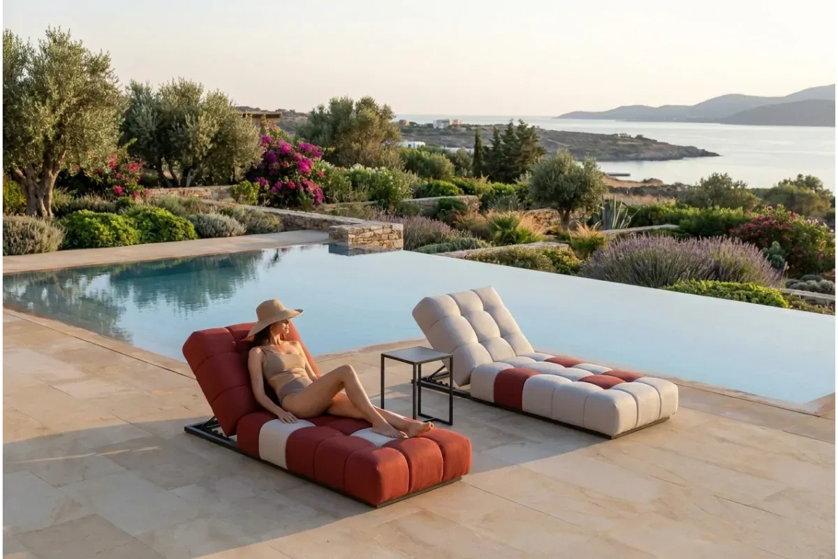 Duo Blow red - Bains de soleil