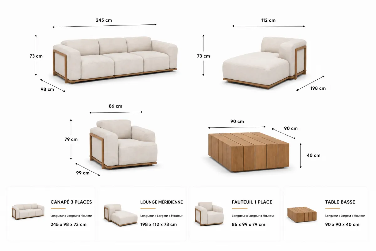 Dimension Rule teak
